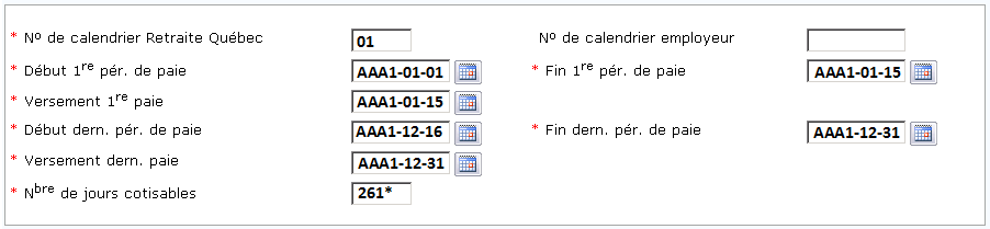 Versement de paie bimensuel